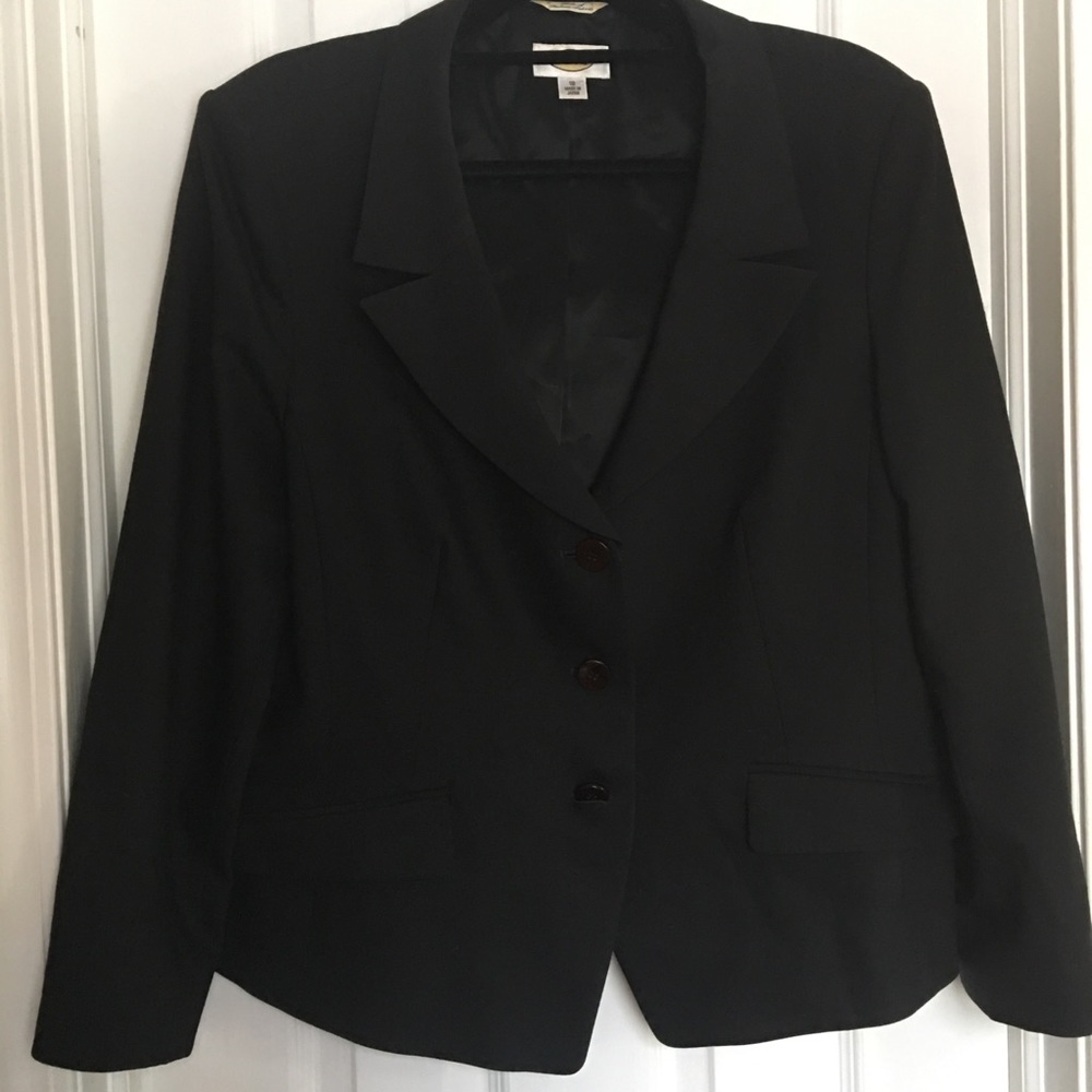 Talbots black blazer